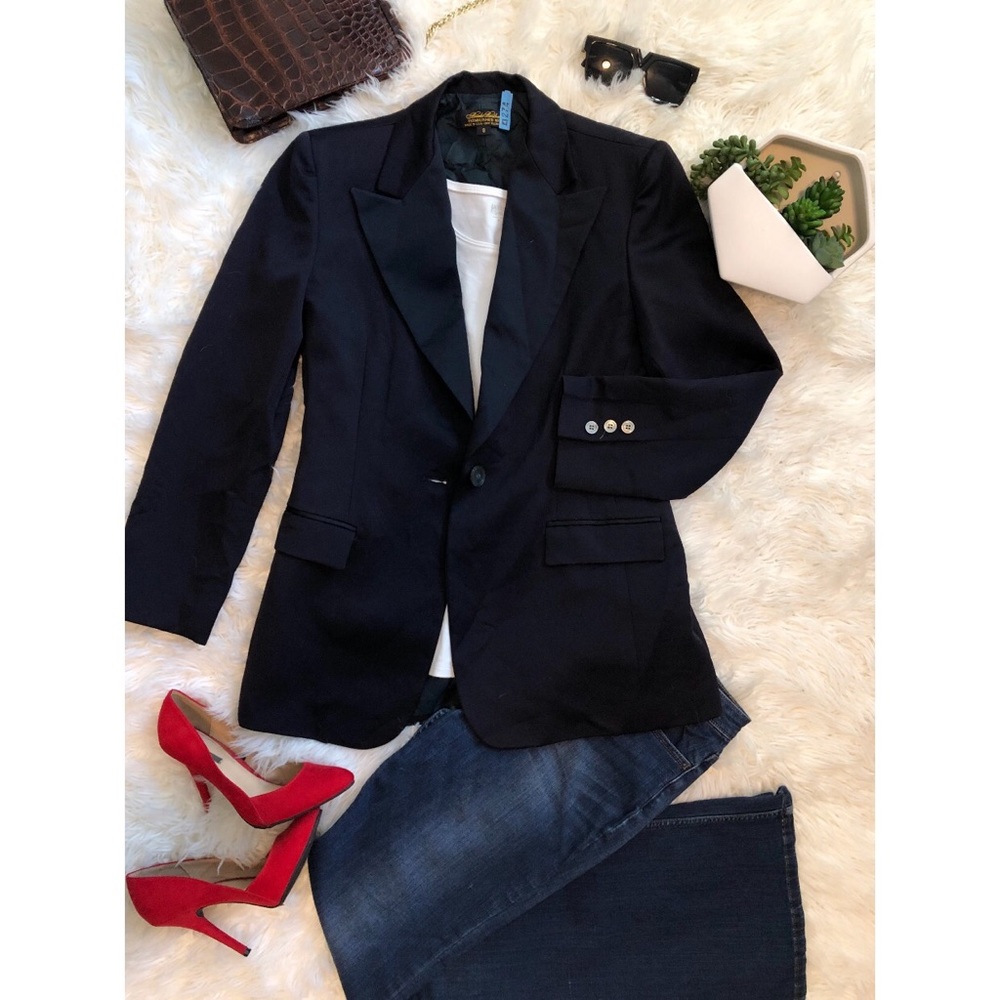 Brooks Brothers 1818 Wool One-Button Jacket